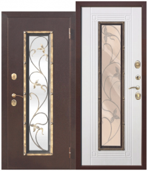 -Белый-ясень-Входная-металлическая-дверь-со-стеклопакетом74