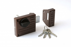 ЗН1-2.1 Замок накладной Зенит (медь)