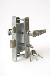 ЗВ4-3.01 Замок врезной Зенит (никель)